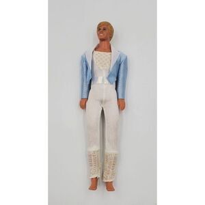 Vintage Mattel Barbie My First Ken Doll Blonde Molded Hair 12" Easy To Dress